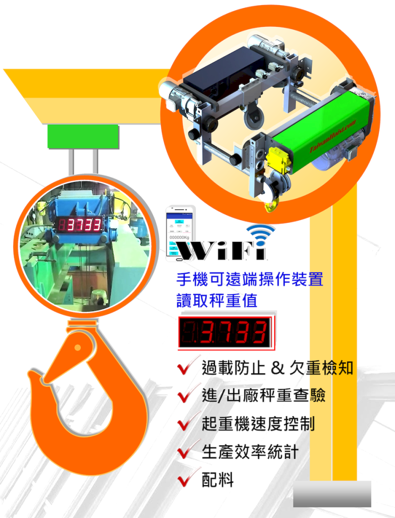 SANYUAN 三園 三元自動秤重起重機 天車